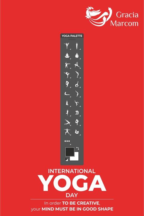 In Order TO BE CREATIVE, your MIND MUST BE IN GOOD SHAPE #internationalyogaday #yogaeverday #yogatoday #yogaoftheday #yogaposestoday #yogadayeveryday #yogainternationalday #yogapracticeeveryday #yogainspirationtoday #yogaquoteoftheday #yogaevryday #yogafunday #worldyogaday #yogafordays #internationaldayofyoga #yogaday2020 #internationalyogaday2021 International Music Day Creative Ads, Yoga Day Creative Post, Yoga Day Creative Ads, Yoga Day Creative, Eid Poster Design, Digital Marketing Post Ideas, Marketing Post Ideas, Diwali Story, Product Posters