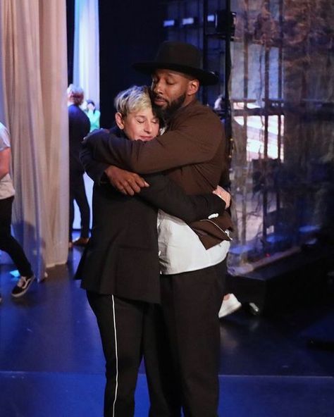 Ellen DeGeneres on Instagram: "I’m heartbroken. tWitch was pure love and light. He was my family, and I loved him with all my heart. I will miss him. Please send your love and support to Allison and his beautiful children - Weslie, Maddox, and Zaia." Dj Twitch, Twitch Boss, Gunshot Wound, Magic Mike Xxl, Save The Last Dance, Katie Couric, The Ellen Show, Miss Him, Last Dance