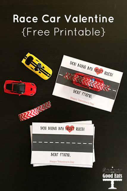 Cars Valentines Ideas, Matchbox Car Valentine, Cars Valentines, Race Car Valentines, Car Valentine, Superhero Valentines, Free Valentine Cards, Valentine Cards For Kids, School Valentines