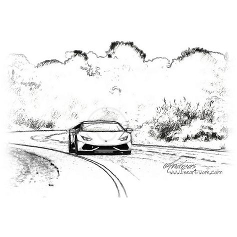 Lamborghini Huracan | Pencil Drawing Lamborghini Huracan Drawing, Lamborghini Drawing Easy, Cars Coloring, Driver Safety, Cars 4, City Drawing, Pencil Drawings Easy, Car Sketch, Lamborghini Huracan