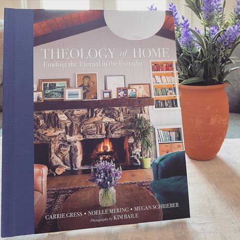 Finding the Eternal in the everyday.... A prayer that we can all get behind these days. Can I get an Amen?! "Written by three wives and mothers, Theology of Home is a simple guide to help reorient all of us toward our true home, allowing us to think purposefully about how to make our own homes on earth better equipped to get all those living in them to the Father’s house." We think this book was made for a time like this... and now you don't even have to leave that beautiful home of yours to pur Being A Homemaker, Path To Heaven, Elegant Words, Catholic Books, True Homes, Photographer Inspiration, Home Altar, Instagram Family, Bible Devotions