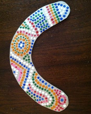 Activities: Aboriginal Craft Boomerang Craft, Australian Crafts, Aboriginal Craft, Australian Boomerangs, Multicultural Crafts, Australia Crafts, Around The World Theme, International Craft, Cultural Crafts