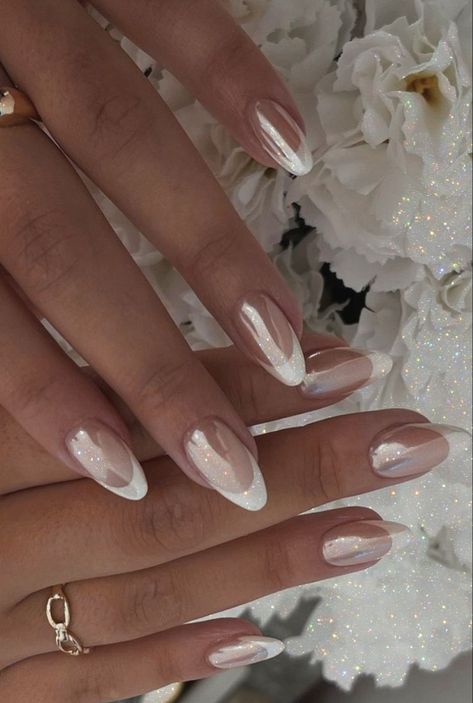 Pics edited by AirBrush AppFilterCosmicMoonWedding nails.airbrushapp retouch photoeditor filter airbrushmakeup airbrushart airbrushfilter Beautiful Wedding Nails, Bachelorette Nails, Bridesmaids Nails, Formal Nails, Pearl Nails, Bride Nails, Nagel Inspo, Prom Nails, Bridal Nails