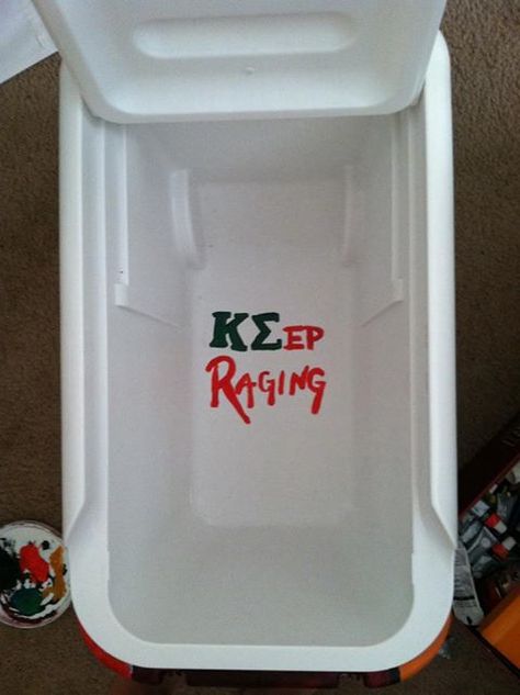 kappa sig Kappa Sigma Cooler Ideas, Frat Coolers Ideas Kappa Sigma, Kappa Sigma Frat Cooler, Kappa Sigma Cooler, Mountain Weekend Cooler, Nola Cooler, Kappa Sigma Fraternity, Formal Coolers, Frat Formal