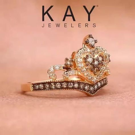 Levian Chocolate Diamonds Rings, Chocolate Diamond Ring, Levian Chocolate Diamonds, Affordable Fine Jewelry, Diamond Wedding Jewelry, Three Stone Diamond Ring, Kay Jewelry, Chocolate Diamonds, Le Vian