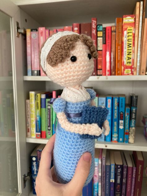 Jane Austin, Crochet Inspiration, Crafty Stuff, Amigurumi Doll, Jane Austen, Crochet Doll, Crochet Ideas, Austin, Amigurumi