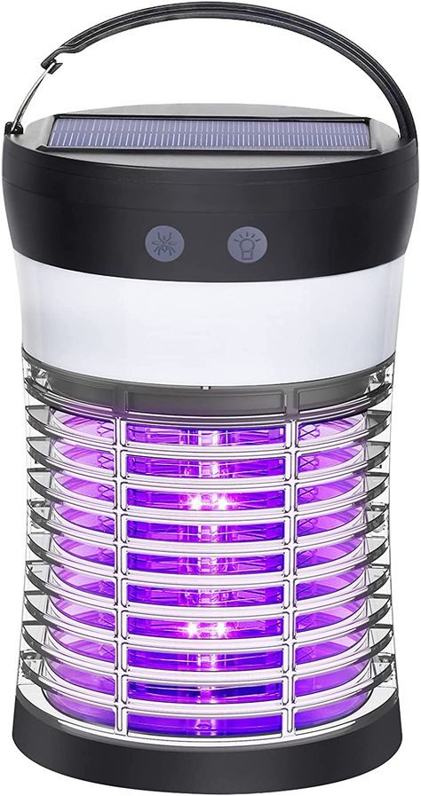 Electric Mosquito Killer, Mosquito Zapper, Natural Mosquito Repellant, Mosquito Killer Lamp, Shop Car, Backyard Camping, Bug Zapper, Fly Trap, Solar Electric