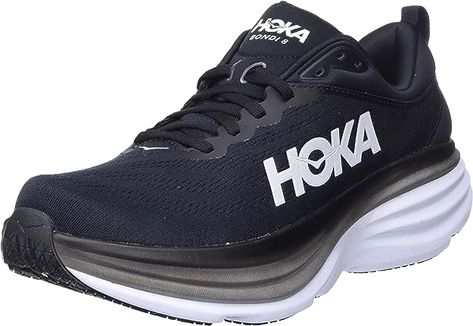 Amazon.com: HOKA ONE ONE Men's Sneaker : Clothing, Shoes & Jewelry Hoka Bondi 8, Hoka One One Woman, Gymnastics Shoes, Hoka Shoes, Turquoise And Purple, Walking Shoes Women, Hoka One One, Road Running, Black Running Shoes