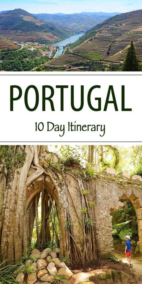 How to spend 10 unforgettable days in Portugal. See the best of Portugal with this trip itinerary and practical tips... Portugal Trip, Day Trips From Lisbon, Portugal Vacation, Portugal Travel Guide, Visit Portugal, Voyage Europe, Trip Itinerary, Destination Voyage, Portugal Travel