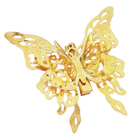 PRICES MAY VARY. Color: Gold Include:1 x hair clip Material: Alloy Size: 7cm* 7cm Color: Gold Include:1 x hair clip  Material: Alloy Size: 7cm* 7cm Akiko Yosano, Hair Accessories Gold, Gold Hair Accessories, Accessories Gold, Gold Alloys, Cosplay Props, Butterfly Shape, Barrettes, Hair Ties