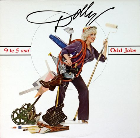 Dolly Parton ‎– 9 To 5 And Odd Jobs Label: RCA Victor ‎– AHL1-3852 Format: Vinyl, LP, Album  Country: Canada Released: 1980 Genre: Rock Style: Country Rock Dolly Parton 9 To 5, Dolly Parton Albums, Dolly Parton Music, Dolly Parton Songs, House Of The Rising Sun, Old Vinyl Records, Odd Jobs, Detroit City, Concept Album