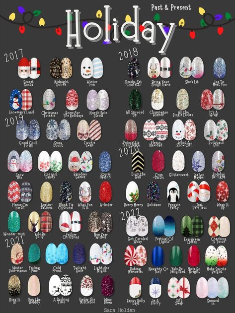 Winter and Holiday nail art Color Street Nails Christmas 2023, Colorstreet Christmas Nails, Christmas Colorstreet Nails, Christmas Color Street Nails, Color Street Christmas 2023, Color Street Nails Christmas, Color Street New Years Nails, Color Street Christmas Combos, Colorstreet Christmas