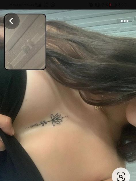 You know what's worse than having a messed up tattoo design on your skin forever? Getting called out about that epic fail online. Cute Tattoos On Chest For Women, Thigh To Stomach Tattoos Women, Between Chest Tattoo, Chest Tatoos Woman, Tattoos On Chest For Women, Tattoo Below Breast, Women Chest Tattoo Ideas, Colorbone Tattoos Women, Chest Tats For Women