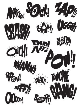 Onomatopoeia Art, Nerdy Girl, Game Show, Poetry, Typography, Quick Saves, Art