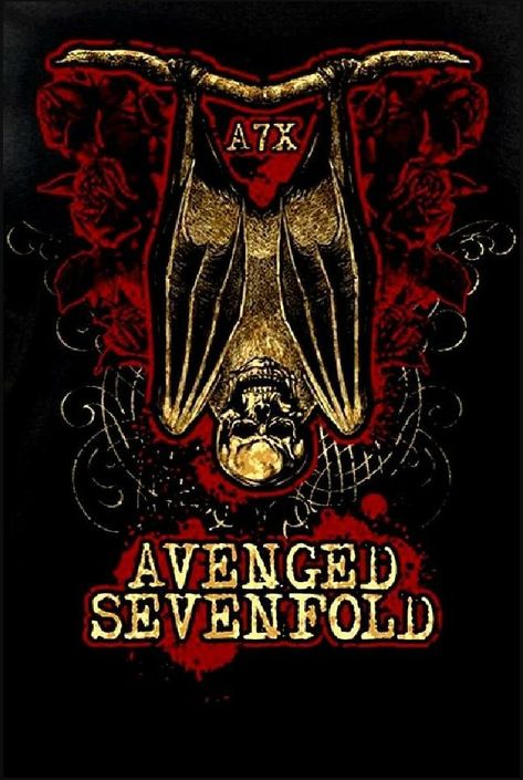 Hairstyles Without Bangs, Bangs For Medium Length Hair, A7x Logo, Avenged Sevenfold Art, Avenged Sevenfold Logo, Avenged Sevenfold Wallpapers, Band Covers, Band Wallpaper, Rock Poster Art