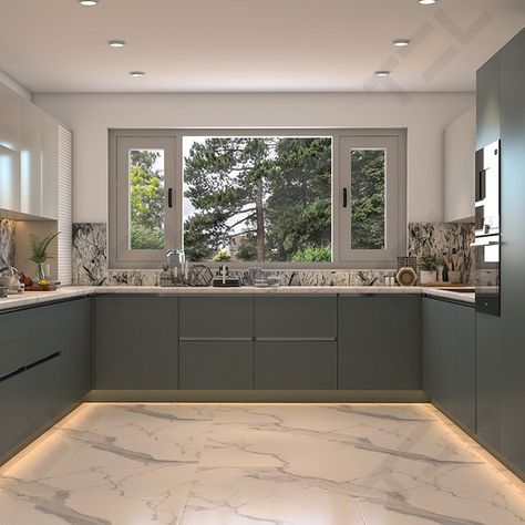 Latest and best U shaped modular kitchen designs in easy ushing, perfect designs, high quality materials , life long guarantees. contact (https://skidr.in) U Shaped Modular Kitchen Design, Modular Kitchen Designs, Kitchen Designs, Kitchen Design, High Quality, Design