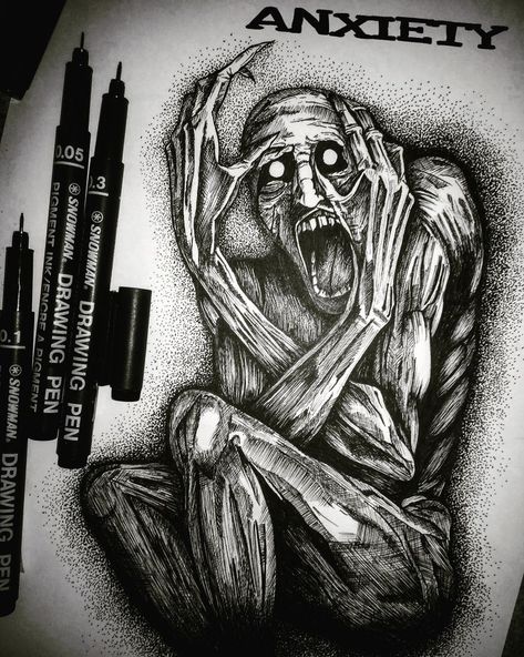 Scp Drawings Pencil, Disturbing Drawings, Scary Things To Draw, Creepy Sketches, The Wendigo, Scary Drawings, Horror Drawing, Creepy Drawings, The Rake