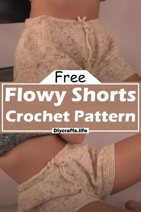 35 Crochet Shorts Patterns For Women - DIY Crafts Crochet Shorts Plus Size, Crochet Lounge Shorts, Crochet Shorts With Pockets, Cute Crochet Patterns Easy, Crochet Baggy Shorts, Crochet Short Pattern Free, Easy Crochet Shorts, Crochet Summer Outfits Free Pattern, Crochet Lounge Set Free Pattern