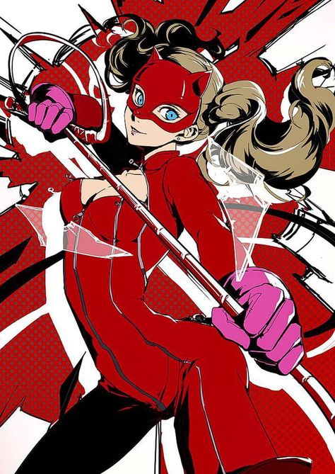 Posting Persona pics daily. Day 711: P5 Panther Joker Fan Art, Ann Takamaki, Daily Day, Persona 5 Joker, Simple Rules, Persona 5, Panther, Persona, Funny Memes