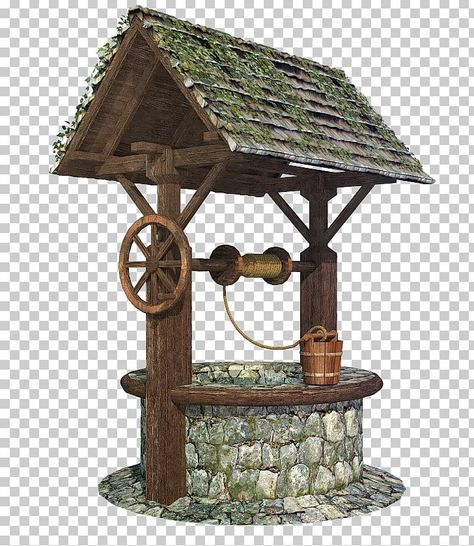 Water Well Drawing, Well Background, Well Drawing, Free Green Screen Backgrounds, Well Images, Well Pictures, Photo Elements, Free Green Screen, Photography Studio Background