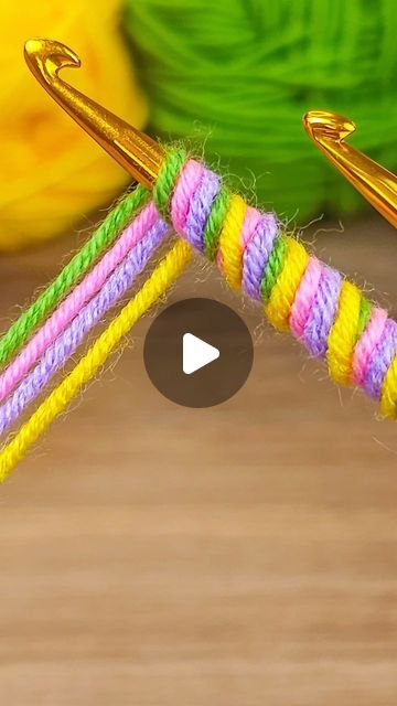 2.1M views · 37K likes | Sevil Topal on Instagram: "Fantastic!!. You will love this 4-color beauty. do together #crochet #knitting" Crochet New Ideas, How To Crochet Videos, Easy 1 Hour Crochet Projects, Crochet With Macrame Cord, Useful Crochet Projects Ideas, New Crafts For 2024, Cute Art And Craft Ideas, Crochet Ideas For Beginners Step By Step, Crochet One Color