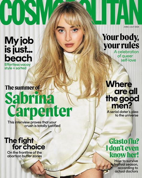 PSA: Your crush on Sabrina Carpenter is in fact, justified, in case you didn’t know. The *singerRrRr* may have caught your attention thanks to one of her *many* catchy songs (Espresso, anyone?) or after donning platform boots and belting her heart out as Taylor Swift’s Eras Tour support act, and it’s clear she’s become a big part of a once-in-a-generation, culturally-defining moment. But it hasn’t been an overnight success. Sabrina was first on our screens aged 11, via Disney and Netflix,... Cosmopolitan Magazine, Passion For Life, Magazine Subscription, Tv Entertainment, Your Crush, High Fashion Street Style, Digital Magazine, Sabrina Carpenter, Celebrity Gossip