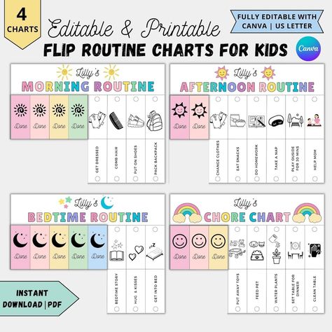 Bedtime Routine Kids, Chore Chart With Pictures, Afternoon Schedule, Visual Schedule For Kids, Toddler Chore Chart, Toddler Bedtime Routine, Chore Chart For Toddlers, Toddler Bedtime, Chore Checklist