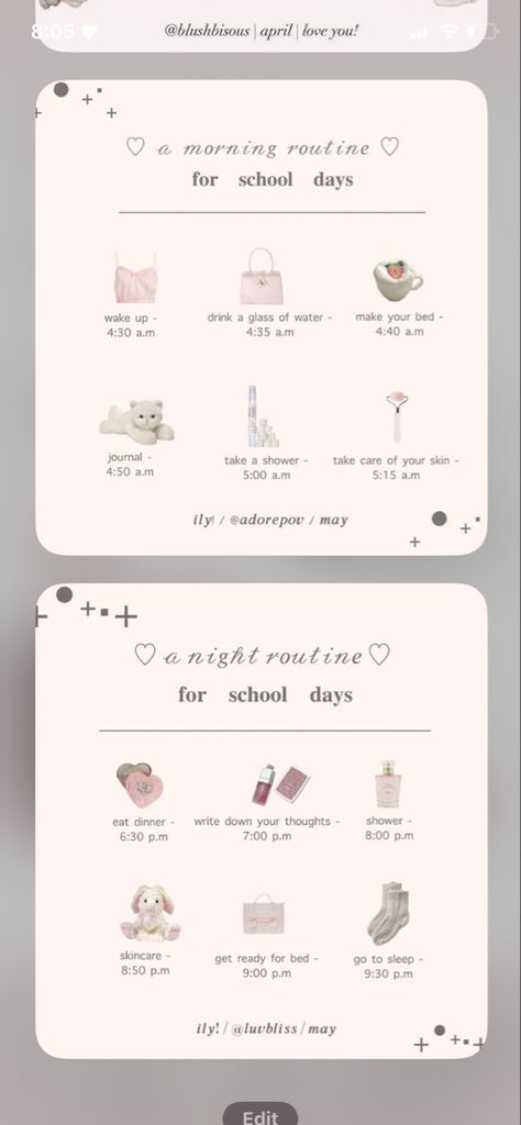 Wonyoung Aesthetic Routine, Coquette Day Routine, How To Have A Glow Up In 1 Day, Coquette Morning Routine For School, Wonyoung Daily Routine, Wonyoung Routine List, Wonyoung Night Routine, Wonyoungism After School Routine, Night Routine Notion