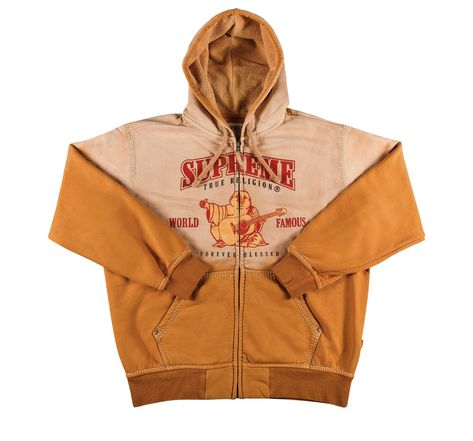 True Religion Hoodie, Dusty Orange, Masc Fashion, Outfits Y2k, Street Fashion Men Streetwear, Oversized Style, The Supreme, Clothes Crafts, Zip Up Hoodies