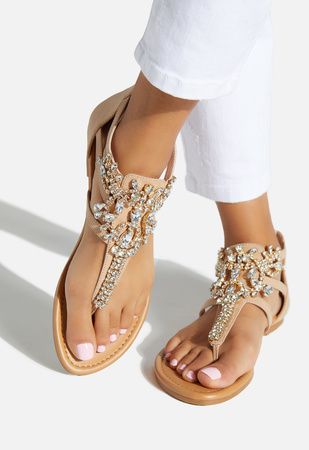 Satin Ballet Flats, Jeweled Flats, Fancy Flats, Bling Sandals, Pretty Sandals, T Strap Flats, Hello Lover, Jeweled Sandals, Sandals Flat