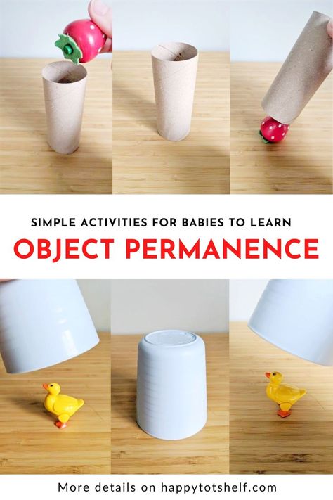 Easy Activities for Babies to Learn about Object Permanence Literacy For Infants, Activities For Babies, Object Permanence, Jellyfish Craft, Early Learning Activities, Baby Learning Activities, Preschool Lesson Plans, Easy Activities, Preschool Lessons