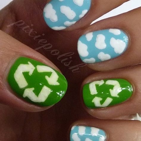 Fun Summer Nails, Earth Day Crafts, Latest Nail Trends, Cute Nail Art Designs, Nail Polish Trends, Cute Nail Art, Nail Art Inspiration, Nail Designs Summer, Creative Nails