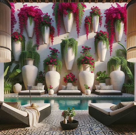 Question: Would You come to this Boutique Hotel? . My @giLherrera twist of Modern Mexican Hacienda Hotel Boutique Pool Area Design with Tulum/Cabo VIBES. . At CoLores Decor Our team is constantly experimenting with textures & “WOW” styles for a UNIQUE statement design for any room…Introducing TOP 🇲🇽 MeXican Artisan Design & CATAPULTING our culture’s Talent through the vision of our founder, GiL Herrera @giLherrera ♥️ . You think you know MeXican Artisan Design, but you have NO IDEA how PASSI... Modern Mexican Hacienda, Pool Area Design, Modern Mexican Decor, Mexican Garden, Modern Restaurant Design, Mexican Hacienda, Artisan Decor, Outdoor Restaurant Design, Modern Mexican