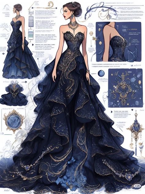 Dreamy Gowns, Old Fashion Dresses, Fashion Drawing Dresses, Carpet Looks, Dress Design Sketches, Fashion Illustration Dresses, Prom Dress Inspiration, Dress Sketches, Fairytale Dress