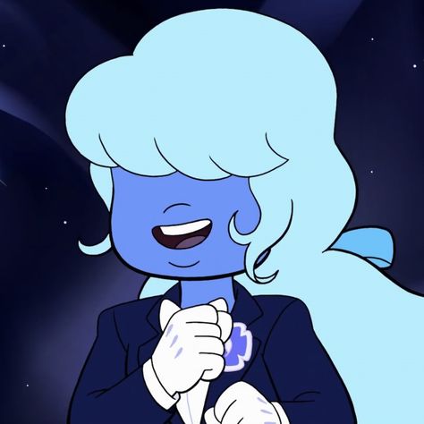 A Cartoon, Steven Universe, Universe, Sapphire, Blue