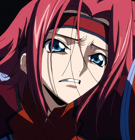 𝘾𝙤𝙙𝙚 𝙂𝙚𝙖𝙨𝙨 | 𝙄𝙘𝙤𝙣 Code Geass Kallen, Kallen Kozuki, Kallen Stadtfeld, Pfp Pics, One Piece Nami, Code Geass, Coding, Fan Art, Anime