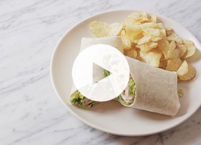 How to Make the Perfect Wrap via @PureWow Wrap Food, Lunch Wraps, Sandwich Wraps, Sandwiches And Wraps, Wrap Recipes, Wrap Sandwiches, Fabulous Foods, Roasted Cauliflower, Lunch Snacks