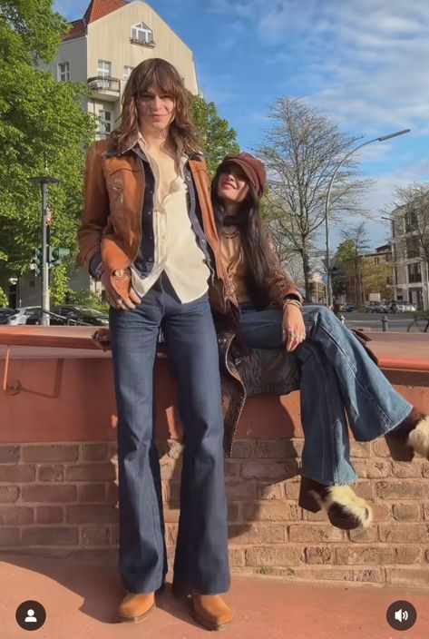 70s Rocker Outfit, 70s Fashion Rock, Glam Rock Outfit, 70s Rock Fashion, Funky Fitz, 70s Fits, Grunge Cowboy, 70s Fashion Women, 70s Fashion Men