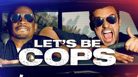 Tales from the "Q": Sounds Like Fun..."Let's Be Cops" Cop Tattoos, Damon Wayans Jr, Turner And Hooch, Lets Be Cops, Damon Wayans, Jake Johnson, Movies 2014, Dvd Covers, Movie Review