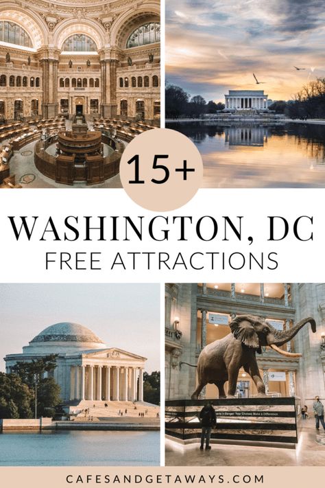 Top Free Things to do in Washington DC - Cafes and Getaways Washington Dc Trip Planning, Washington Dc Travel Guide, Washington Dc Vacation, Amish Country Ohio, Dc Vacation, Day Trip Ideas, Things To Do In Washington, Washington Dc Travel, Dc Travel