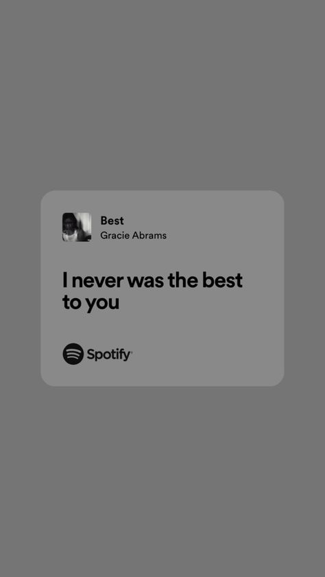 Gracie Abrams songs Best Gracie Abrams, Gracie Abrams Songs, Best Lyrics, Making Amends, I Loved You First, Meaningful Lyrics, Music Poster Design, Good Riddance, Favorite Lyrics