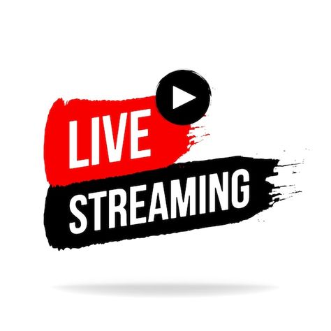 Live streaming icon, emblem, logo in bru... | Premium Vector #Freepik #vector #stream-logo #play #video-streaming #video-button Thumbnails Youtube Background, Thumbnail Background, Element Design, Play Button, Youtube Live, Logo Icon, Flat Illustration, Emblem Logo, Live Stream