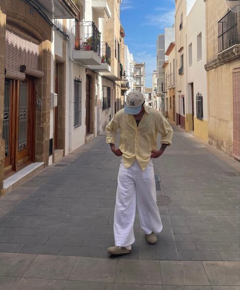 Puerto Rico Outfits Men, Linen Pants Outfit Men, Linen Outfit Men, Vacation Outfits Men, Beach Outfit Men, Greece Outfit, Linen Pants Outfit, Mens Linen Pants, Linen Drawstring Pants