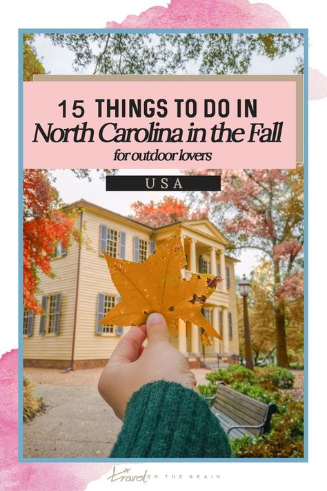 15 Things to Do in North Carolina in the Fall for Outdoor Enthusiasts Things To Do In North Carolina Fall, North Carolina Fall, Things To Do In Fall, Southern Thanksgiving, Beech Mountain, Pumpkin Ale, Tennessee Vacation, Scandinavia Travel, Cades Cove