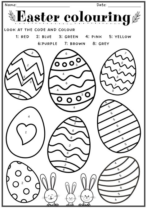 Easter Egg Printable, Easter Egg Template, Free Easter Coloring Pages, Egg Template, Easter Coloring Sheets, Easter Egg Coloring, Egg Coloring Page, Easter Worksheets, Egg Coloring