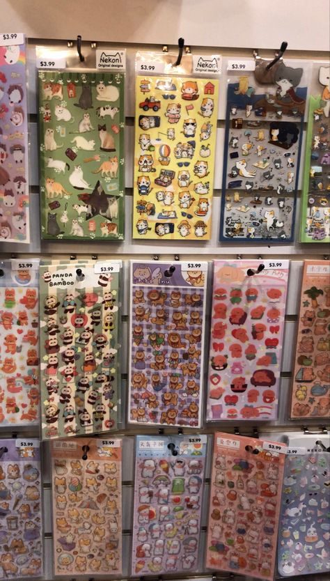 Cute Sticker Collection, Sticker Collection Display Ideas, Stickers Collection Display, Alpha Centauri, Stickers Packaging, Korean Stickers, Funny Emoticons, Collection Display, Cute Stationary