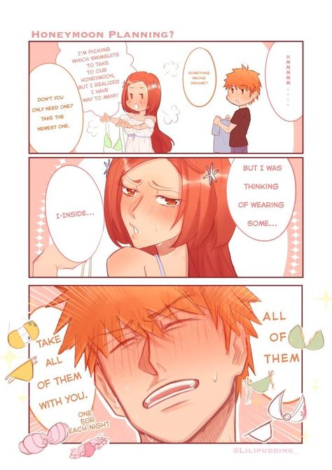 Orihime X Ichigo, Ichigo X Orihime, Bleach Orihime, Ichigo And Orihime, Bleach Couples, Orihime Inoue, Bleach Anime Art, Kurosaki Ichigo, Ichigo Kurosaki