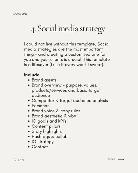 My social strategy template for businesses is available in my bio with 50% OFF🥰 only $9.99 for a limited time! Having templates are important for many reasons… the main reason being it keeps consistent messaging and helps with being super duper organised. 🤌🏼 I honestly don’t know what I would do without my templates and if you don’t have these… pleaseeeeee make some, buy some, whatever it may be. 🥳 They are lifesavers… trust me! You might not need all 8 but I do highly recommend having at ... Why Social Media Marketing Is Important, Manager Organization, Instagram Post Cover, Community Branding, Content Calendar Ideas, Social Media Manager Instagram, Freelance Social Media Manager, Branding Workbook, Social Media Strategy Template