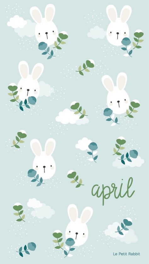 Easter Aesthetic Wallpaper, Wallpaper Iphone Spring, Easter Phone Wallpaper, Easter Wallpaper Iphone, Iphone Spring Wallpaper, Wallpaper Easter, Easter Aesthetic, Frühling Wallpaper, Rabbit Illustration