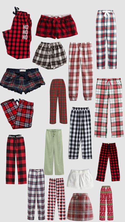 Christmas Pants Pjs, Christmas Pants Outfit, Christmas Pajamas Aesthetic, Brr Basket, Preppy Pjs, Mas Outfits, Pajama Pants Outfit, Preppy Christmas Outfit, Sleepover Outfit